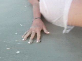 Wild Party Girls Naked In Public - Scene 8