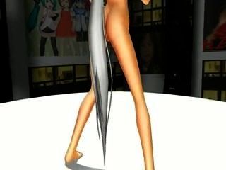 [mmd] Haku Positive Dance