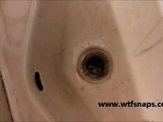 Cumming In The Sink... Or Wait?