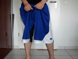 Sagging Magic Basketballshorts