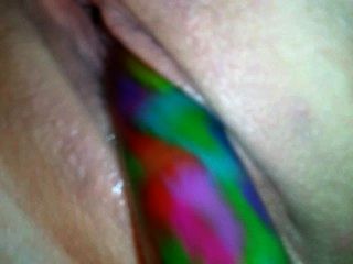 My Gf Masturbating With Her Dildo