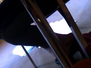 Candid Sexy Shoeplay In The Library Pt 3