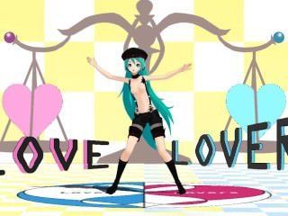 【mmd】 - Hatsune Miku - 裏表ラバーズ - Ura Omote Lovers