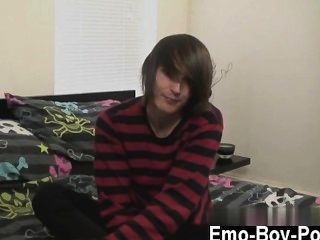 Twink Video Hot Emo Dude Mikey Red Has Never Done Porn Before! Homoemo Is