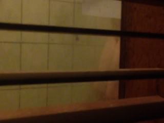 Brother Pervs On Sister Showering