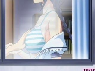 Hentai Cutie Gets Her Wet Pussy Pumped Deep