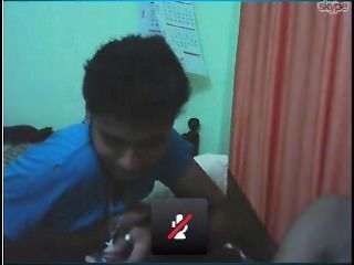 Ebin Francis Kurishingal & His Friend Having Fun On Cam