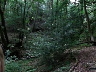 Katie Kay Has A Wank In The Forest