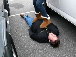 Getting Trampled By Ugg´s By Candid Girls