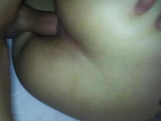 Painful Anal Fuck For Pregnant Teen (with Cumshot)