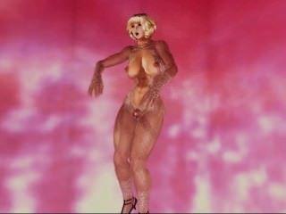 3d [oblivion] Futa Dance - Masked Bitch