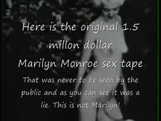 Marilyn Monroe Original Sex Tape Lie