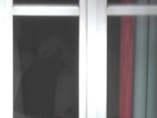 Guy Caught Exhibiting Behind Unveiled Window Till He Cums